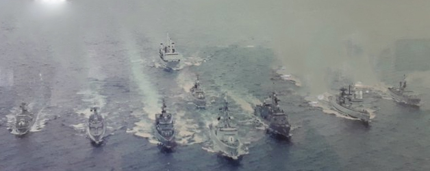 Fleet of ships